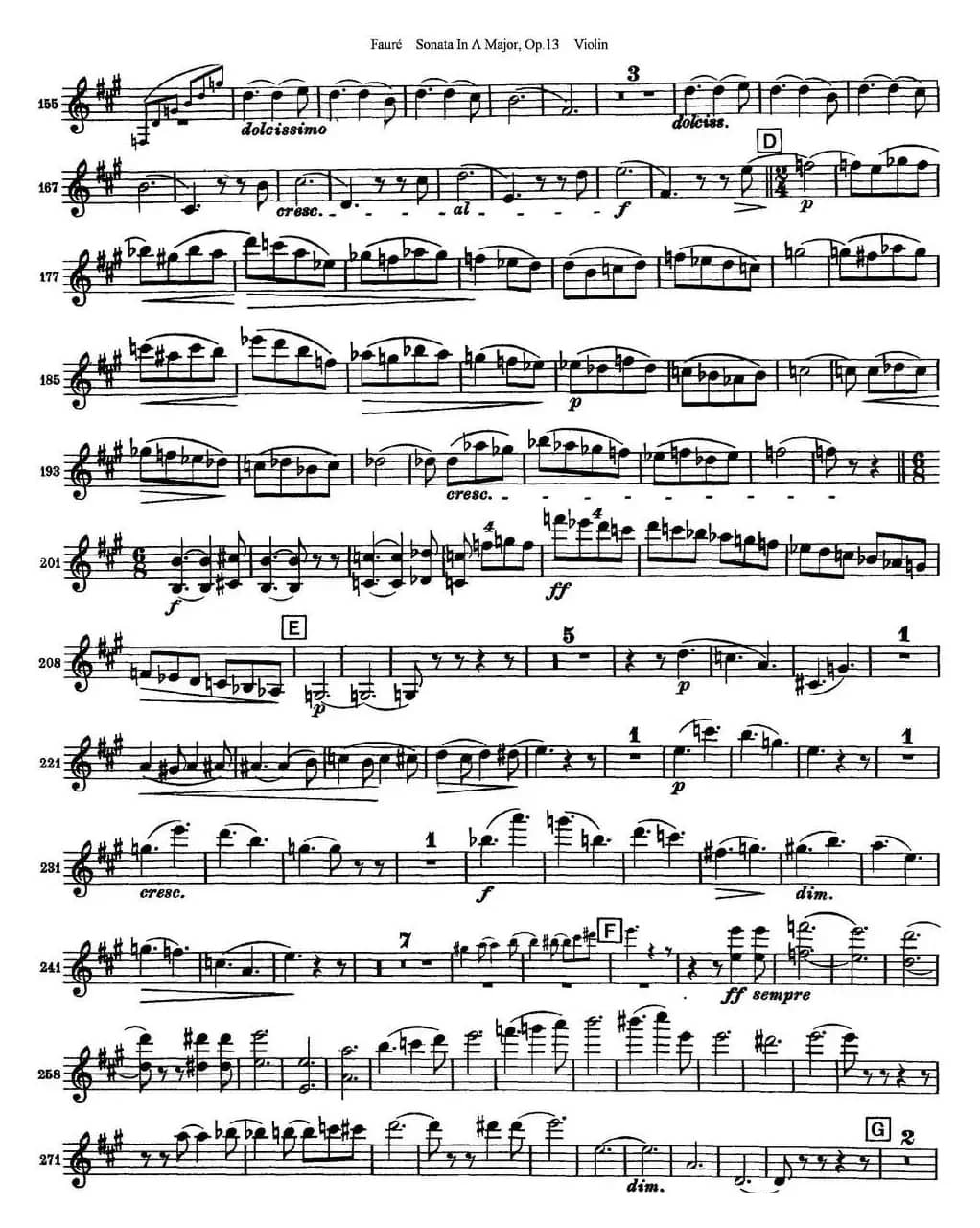 Violin Sonata No.1 Op.13