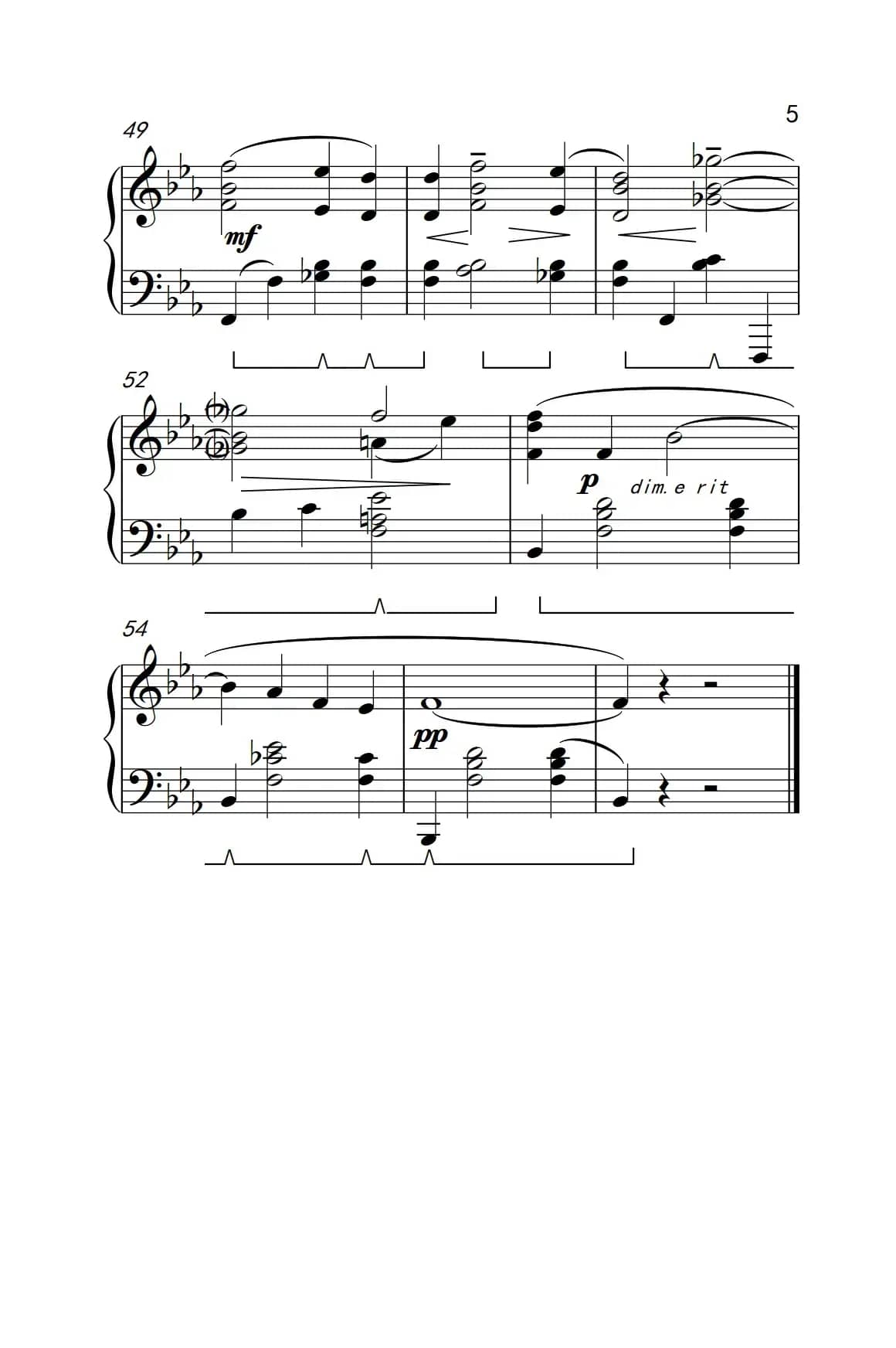 第二号协奏曲（约翰·汤普森 成人钢琴教程 第三册）