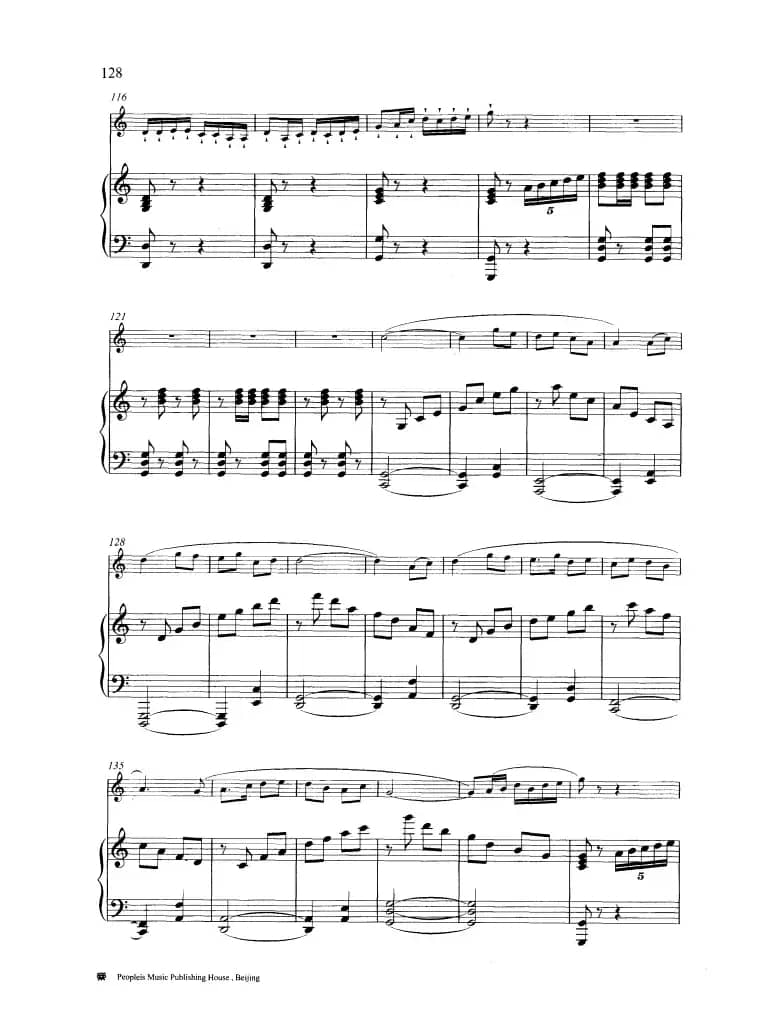 春风遍江南（钢琴伴奏谱）