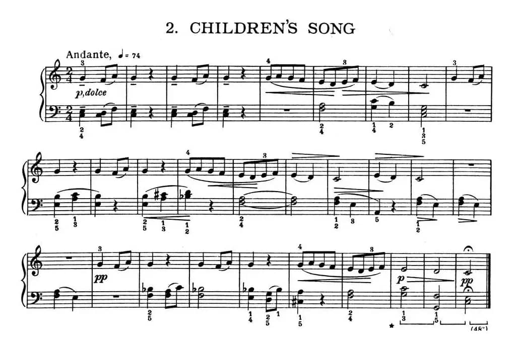 For Children Sz.42（献给孩子们·2）