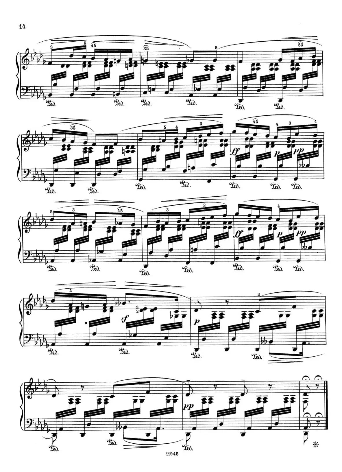 a小调第一组曲 Op.69（4、ARIA）