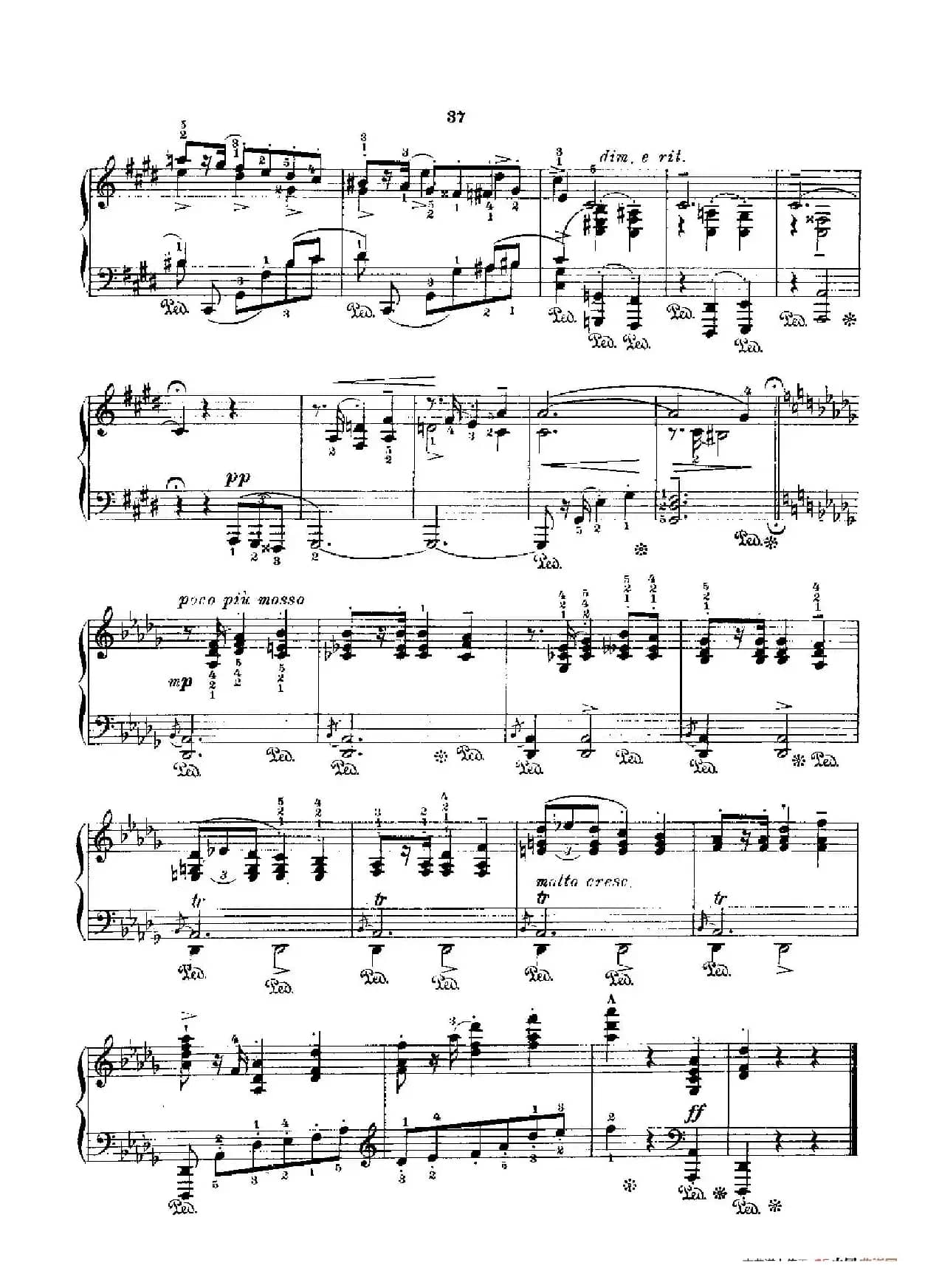 53首以肖邦练习曲为素材而作的练习曲（No.34）