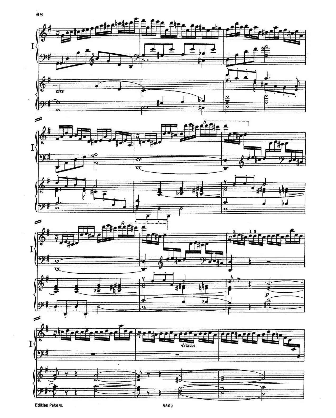 Piano Concerto in E Major Op.59(E大调钢琴协奏曲·双钢琴·第四乐章)