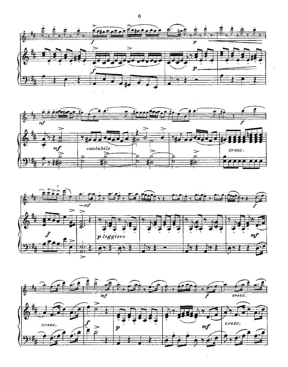 Opern-Transcriptionen.Op.45-5（长笛+钢琴伴奏）