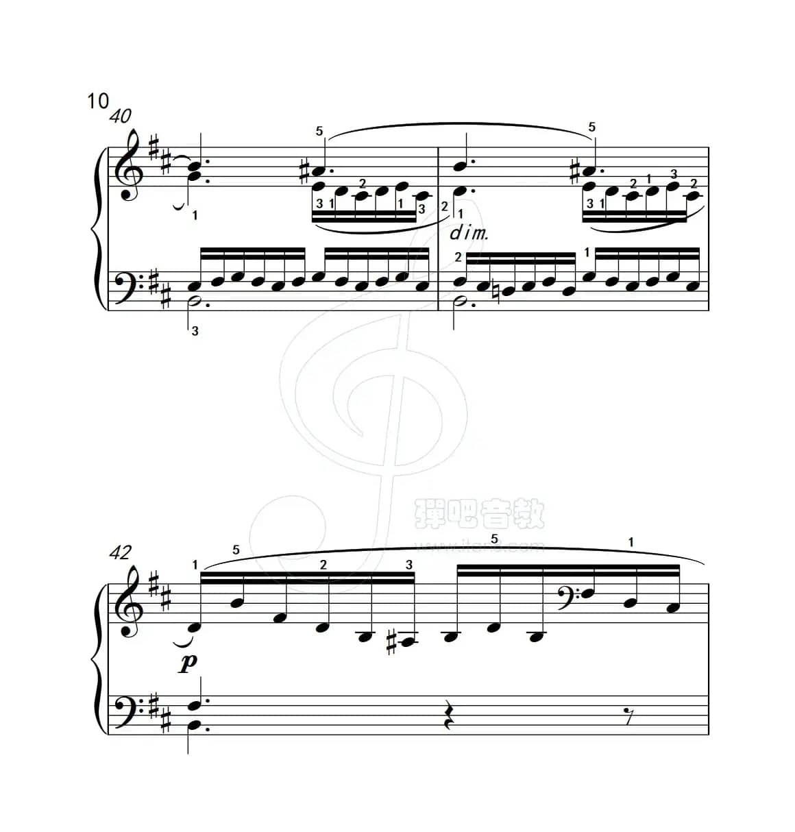 练习曲 16（克拉莫钢琴练习曲60首）