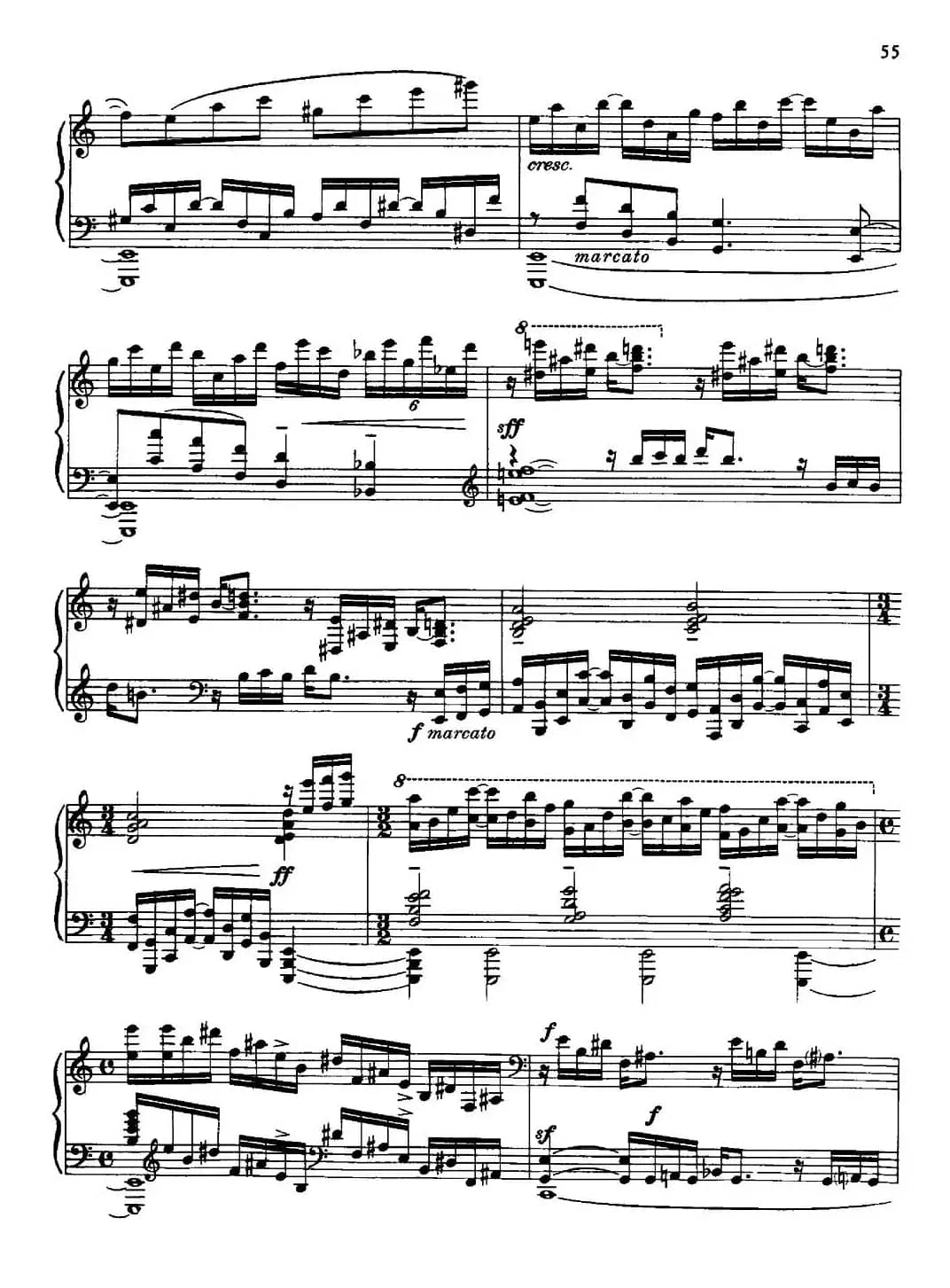 塞缪尔·巴伯 - 降e小调钢琴奏鸣曲 op.26 v.4