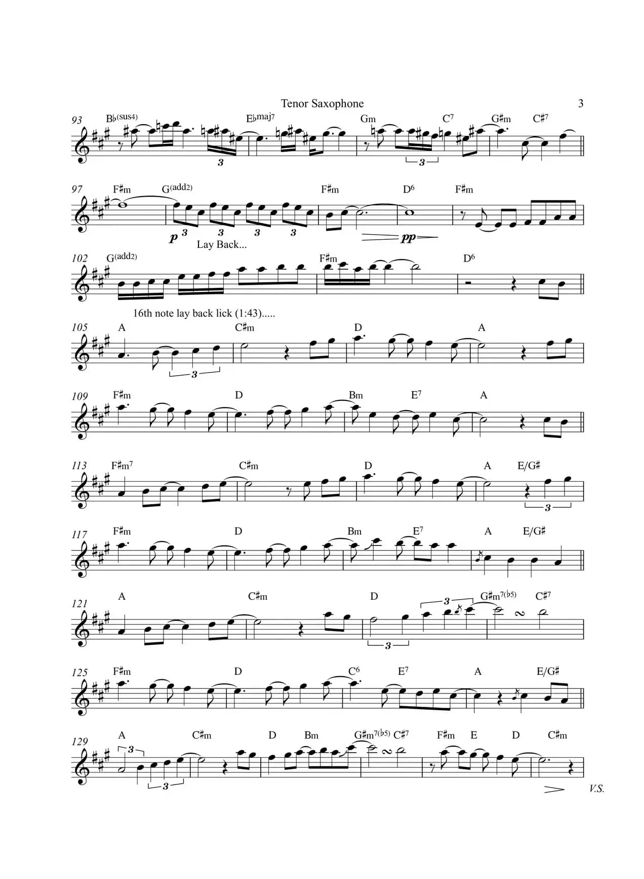 The First Noel（次中音萨克斯）