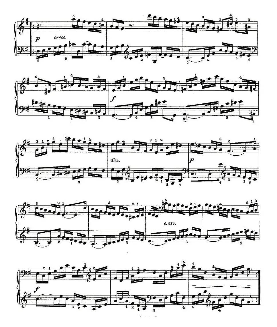 Aria con Variazioni 之11