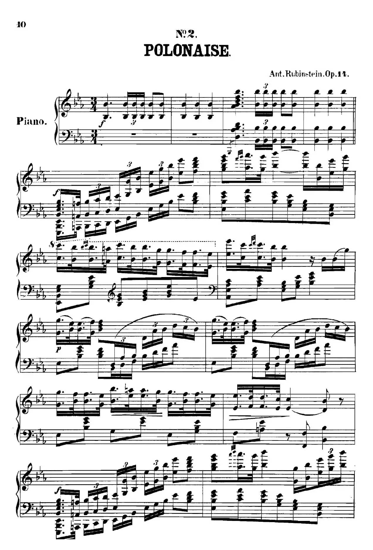 舞会 Le Bal Op.14（No.2）