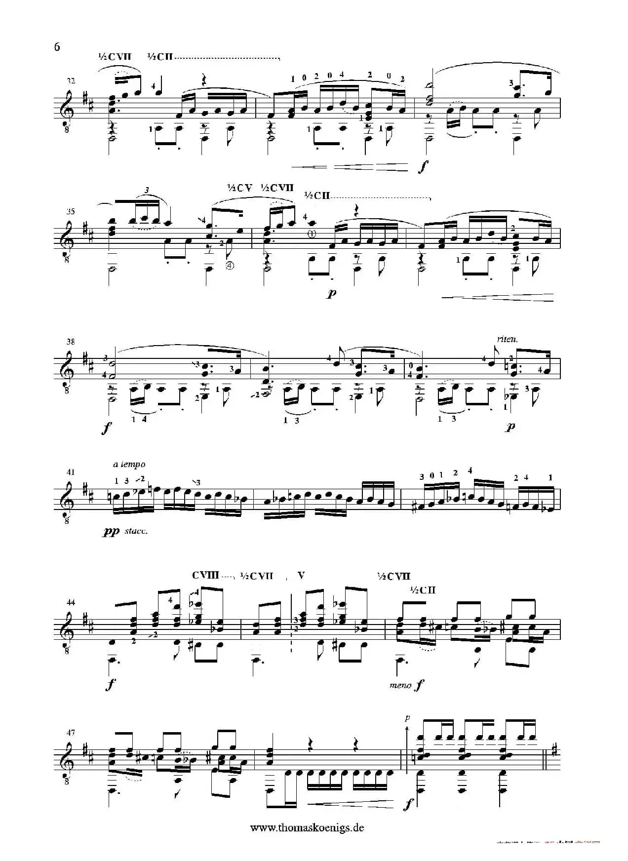 Sevilla(No.3 der Suite espanola op.47)（古典吉他）