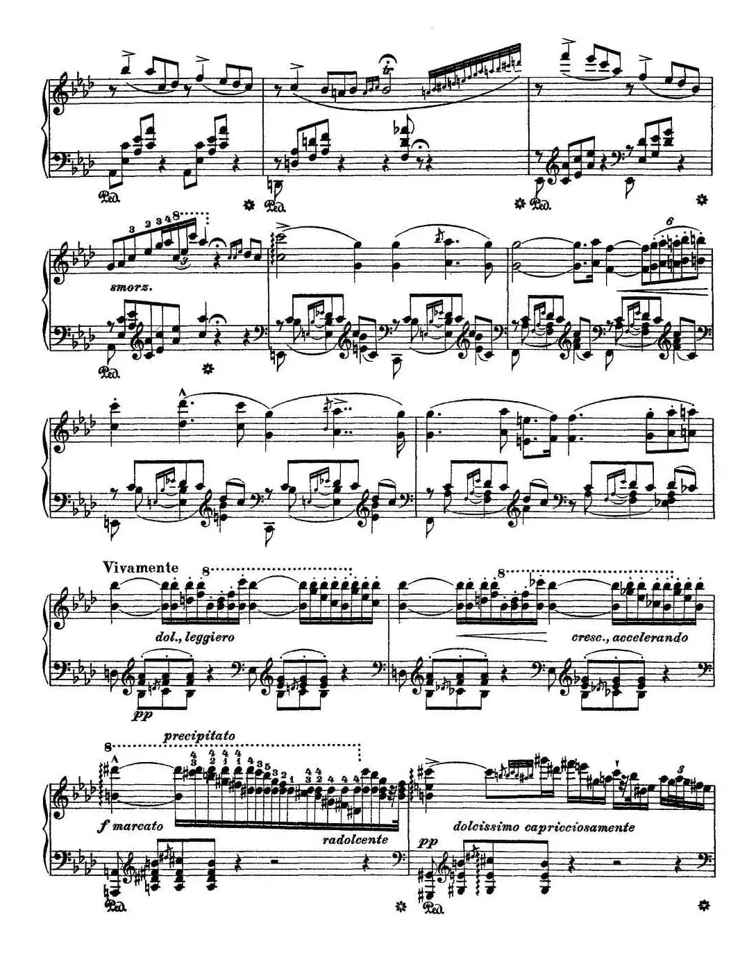 12首超级技巧练习曲：Ricordanza（回忆）