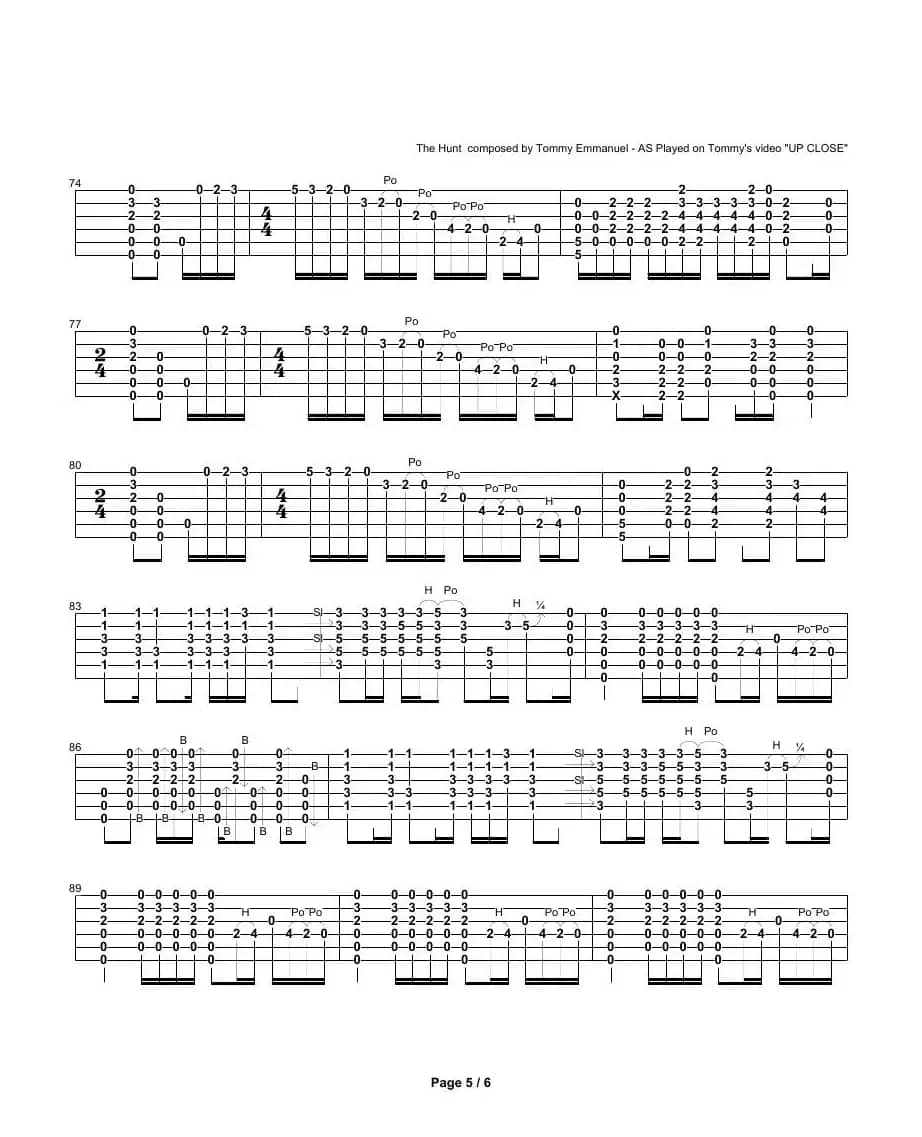 tommy emmanuel：the hunt from up close video（指弹吉它）