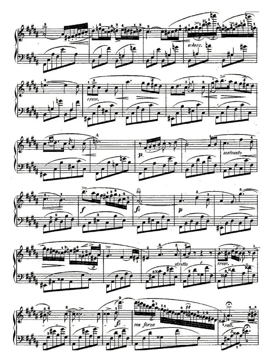 降B大调夜曲Op.9-3（Trois Nocturnes）