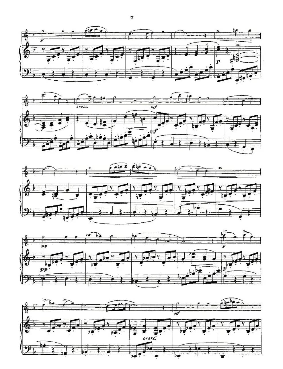 Opern-Transcriptionen.Op.45-1（长笛+钢琴伴奏）