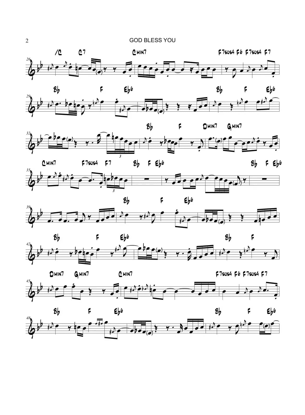 God Bless You（Concert）