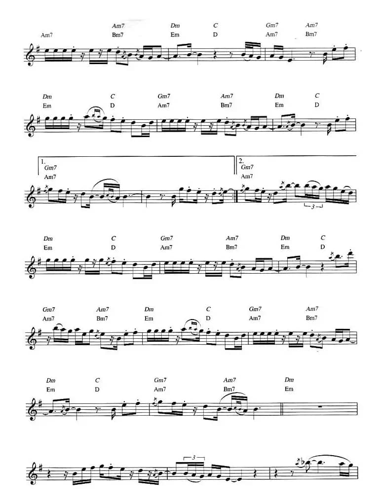 Dave Koz - All I see is you（原版次中萨克斯谱）