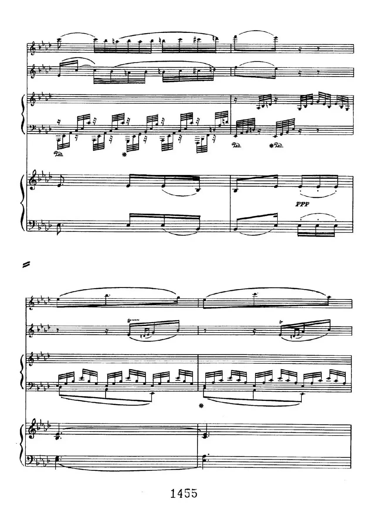 Triple Concerto in C Major Op.56（C大调三重协奏曲·双钢琴·Ⅱ）