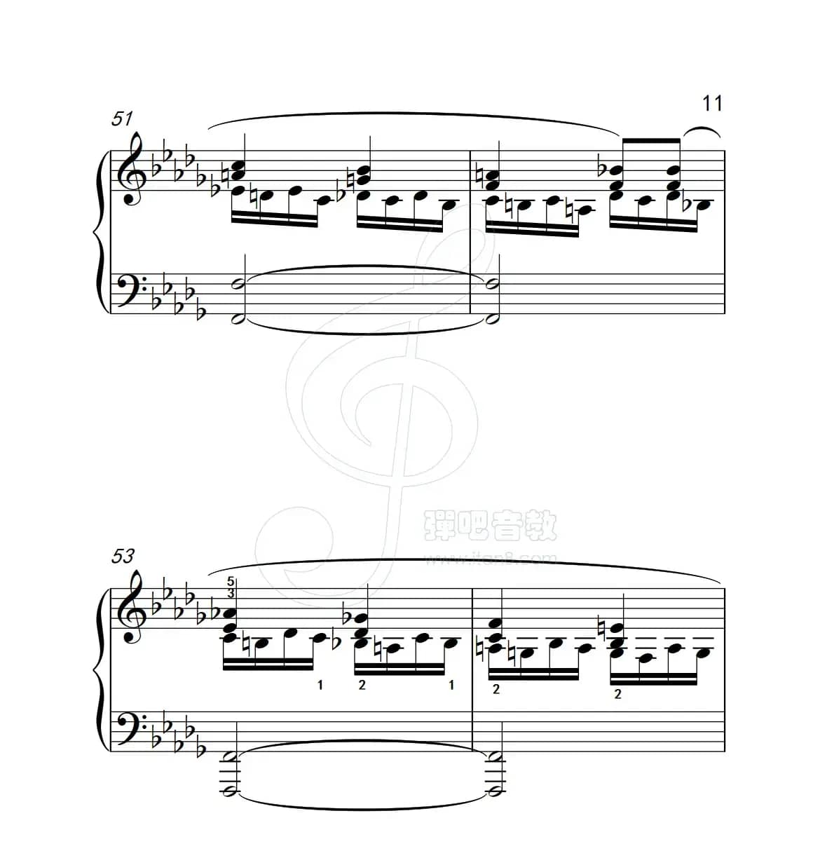 练习曲 55（克拉莫钢琴练习曲60首）