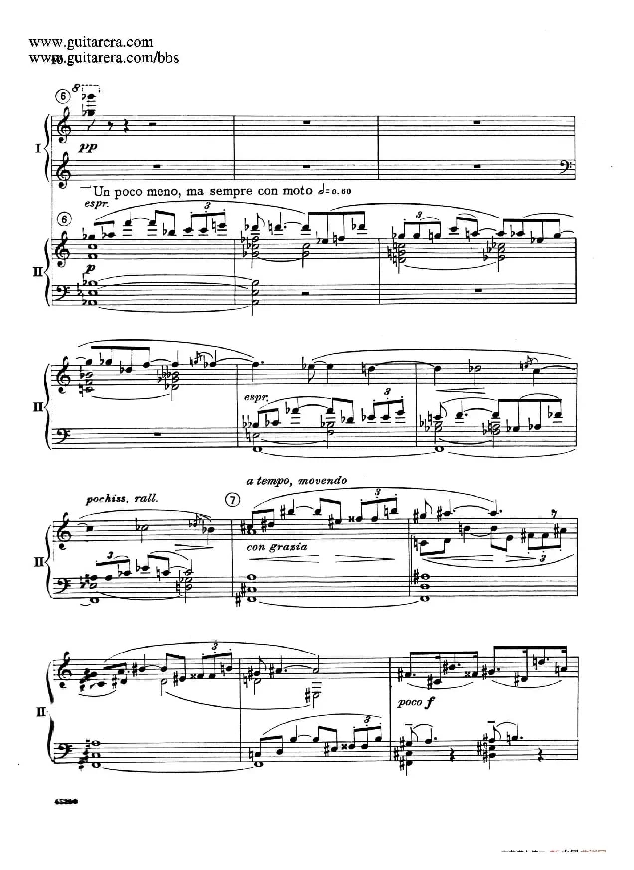 Piano Concerto Op.38（钢琴协奏曲·双钢琴·第一乐章）