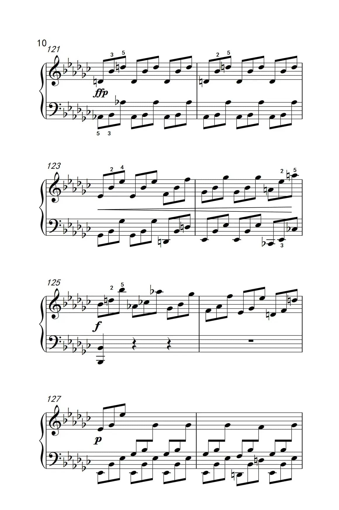 奏鸣曲 Opus 7 第三乐章（贝多芬奏鸣曲集 2）