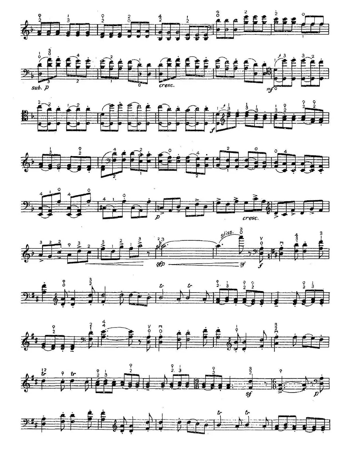 随想练习曲第十一首（大提琴）