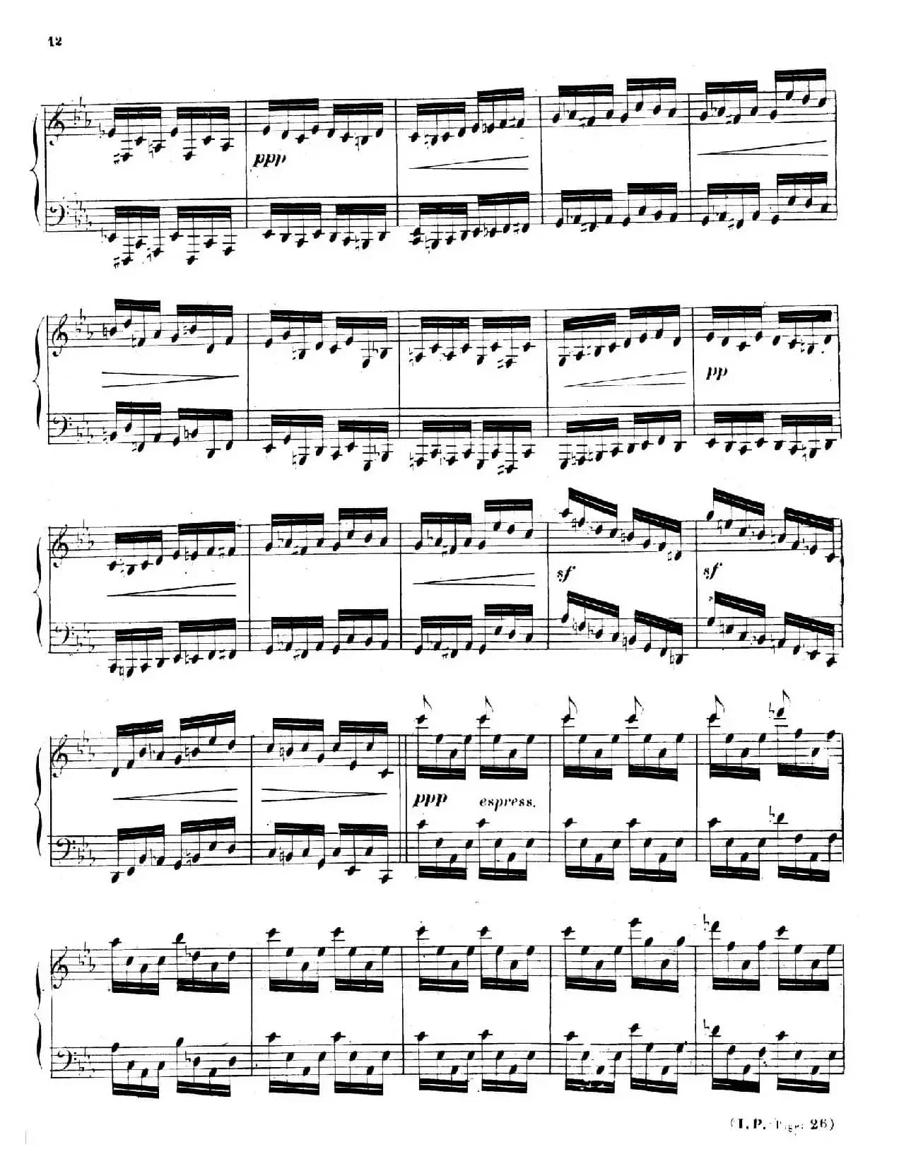 3 Grandes Etudes Op.76 No.3（3首华丽练习曲·3）