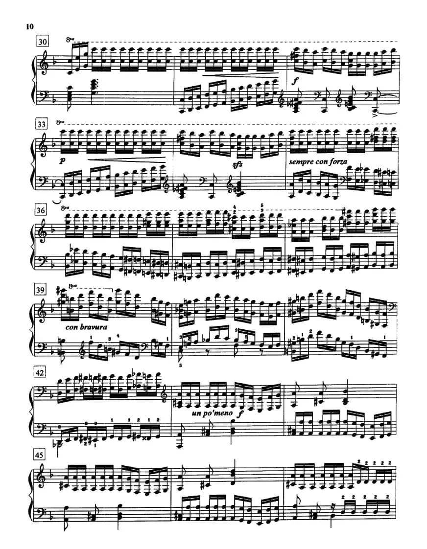 莫什科夫斯基练习曲（Op.72.No.9）