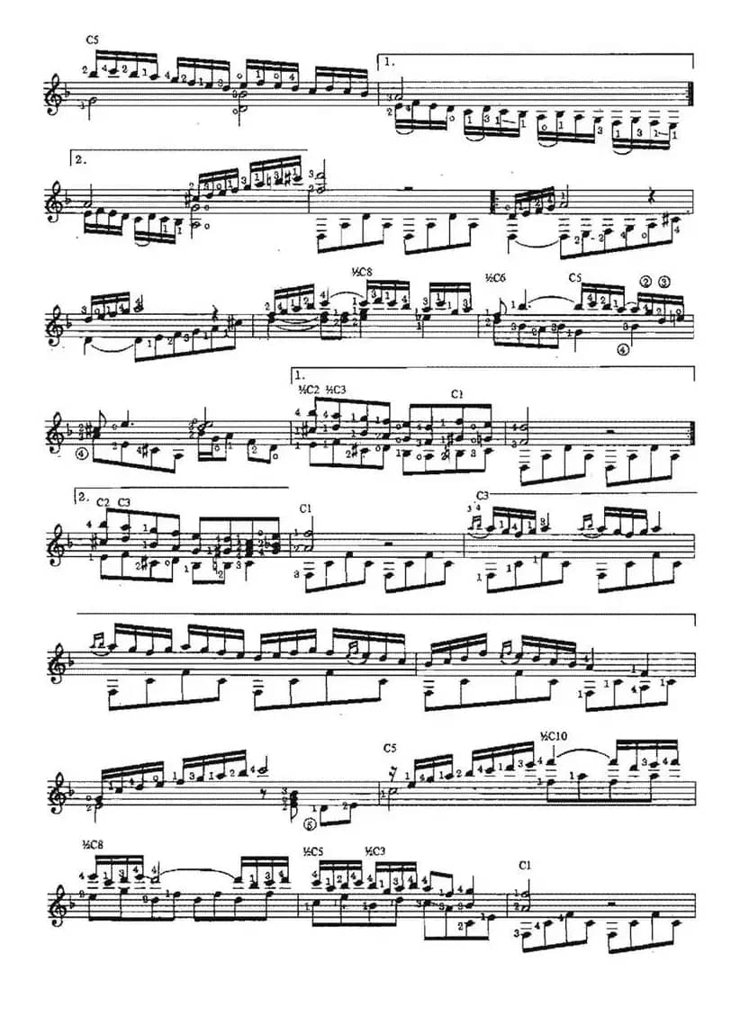 Serenata Morisca（古典吉他）