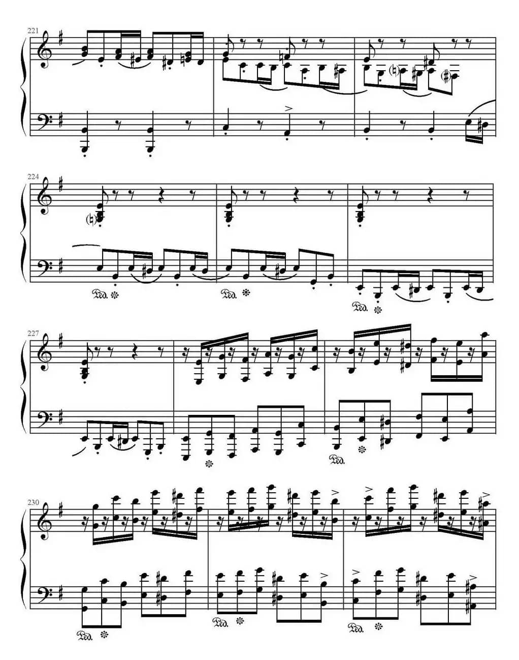 E大调回旋随想曲（门德尔松Op.14）