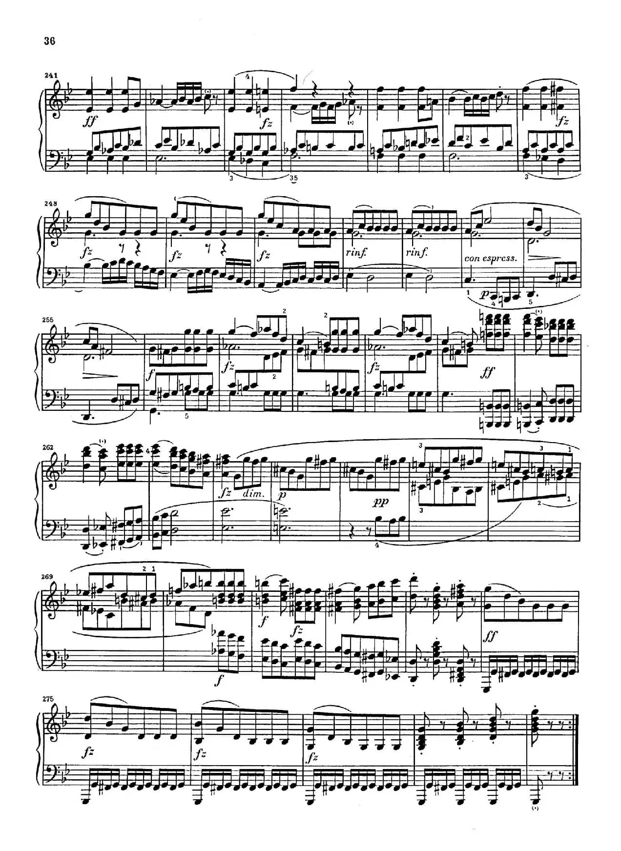 Sonata in g Minor Op.34-2（g小调钢琴奏鸣曲）