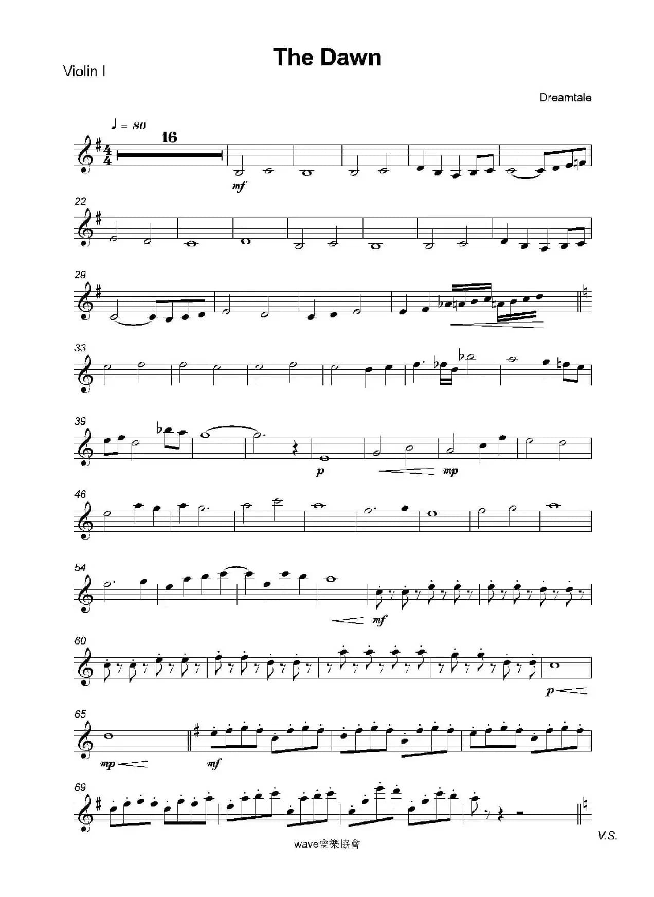 The Dawn（亡灵序曲）