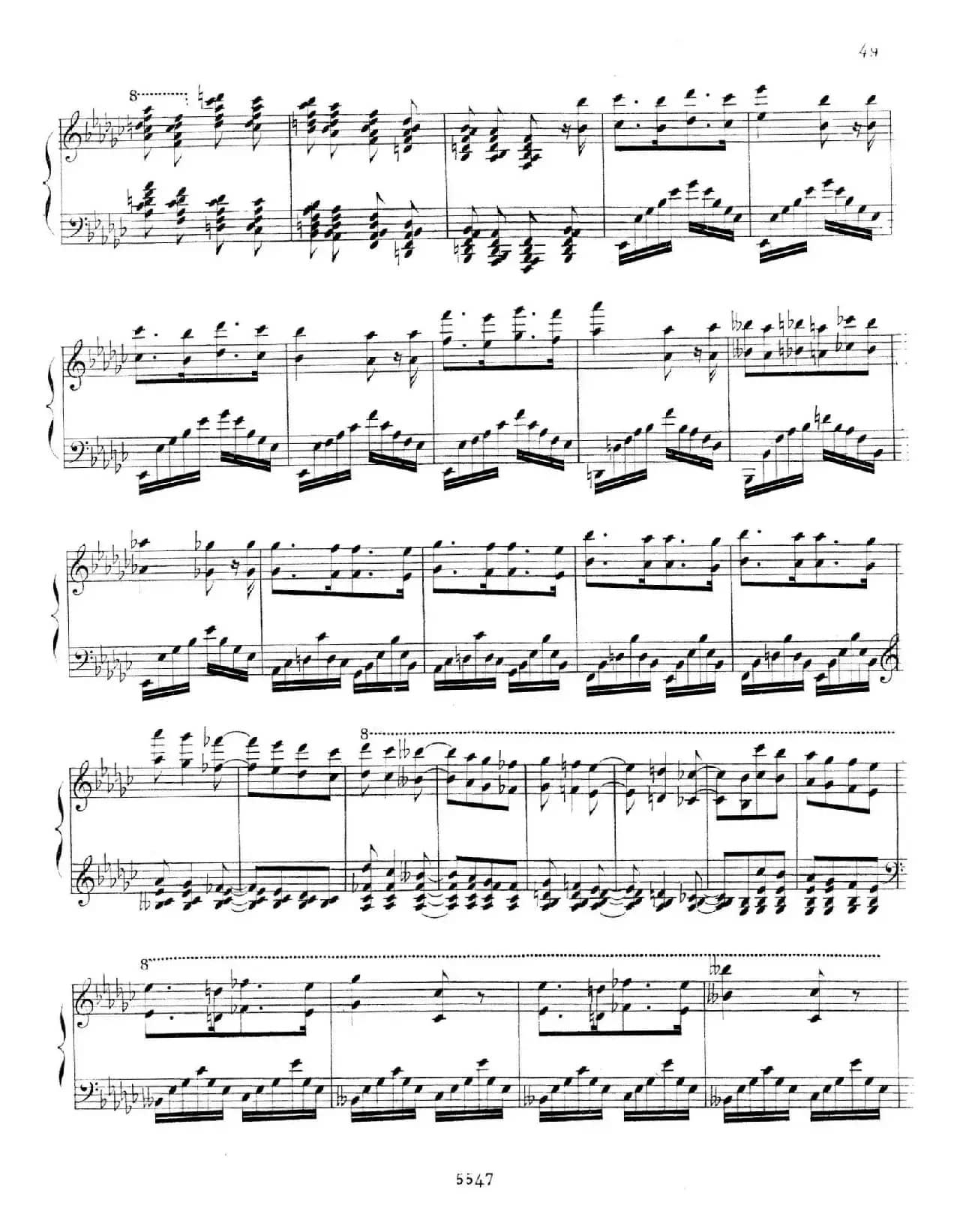 Trois Morceaux Dans Le Genre Pathétique Op.15（3首伤感小品·Ⅲ）