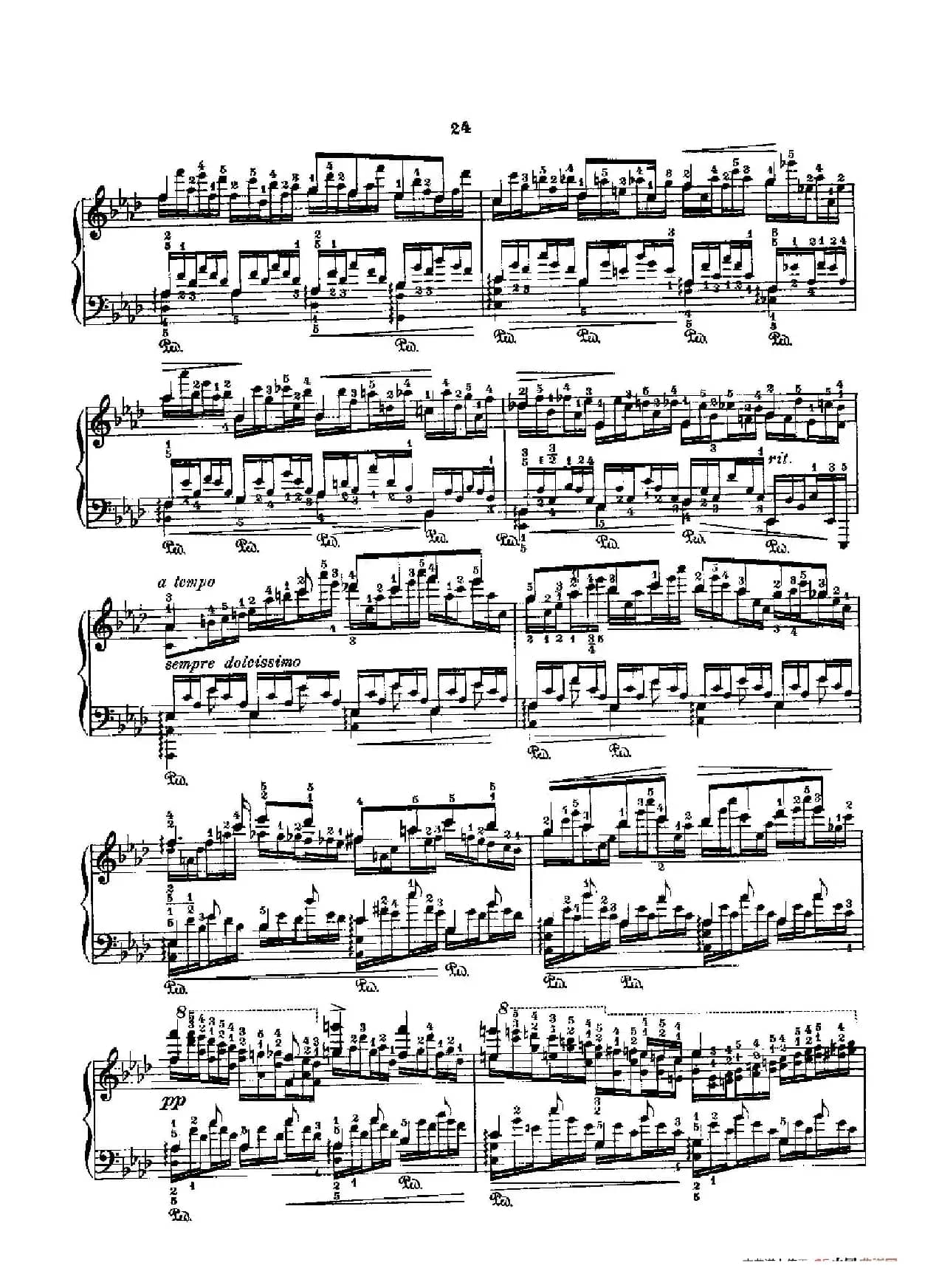 53首以肖邦练习曲为素材而作的练习曲（No.25）