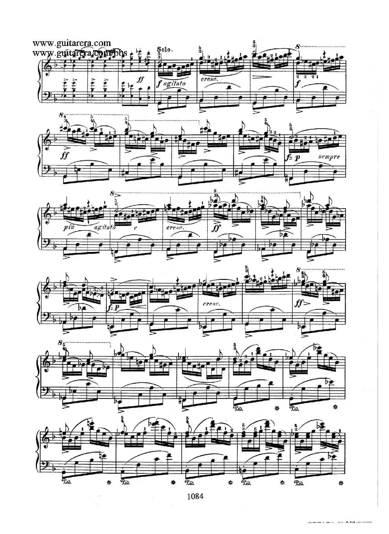 Krakowiak Grand Rondo de Concert Op.14 （克拉科维克音乐会用大回旋曲·钢琴独奏版）