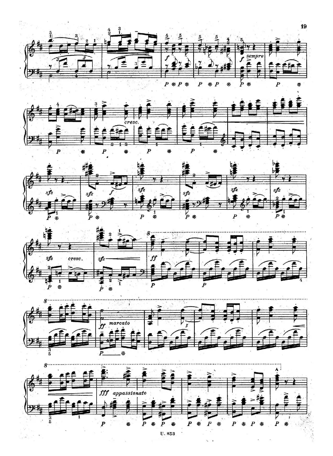 Six Piano Pieces Op.7（6首钢琴小品·Ⅴ）