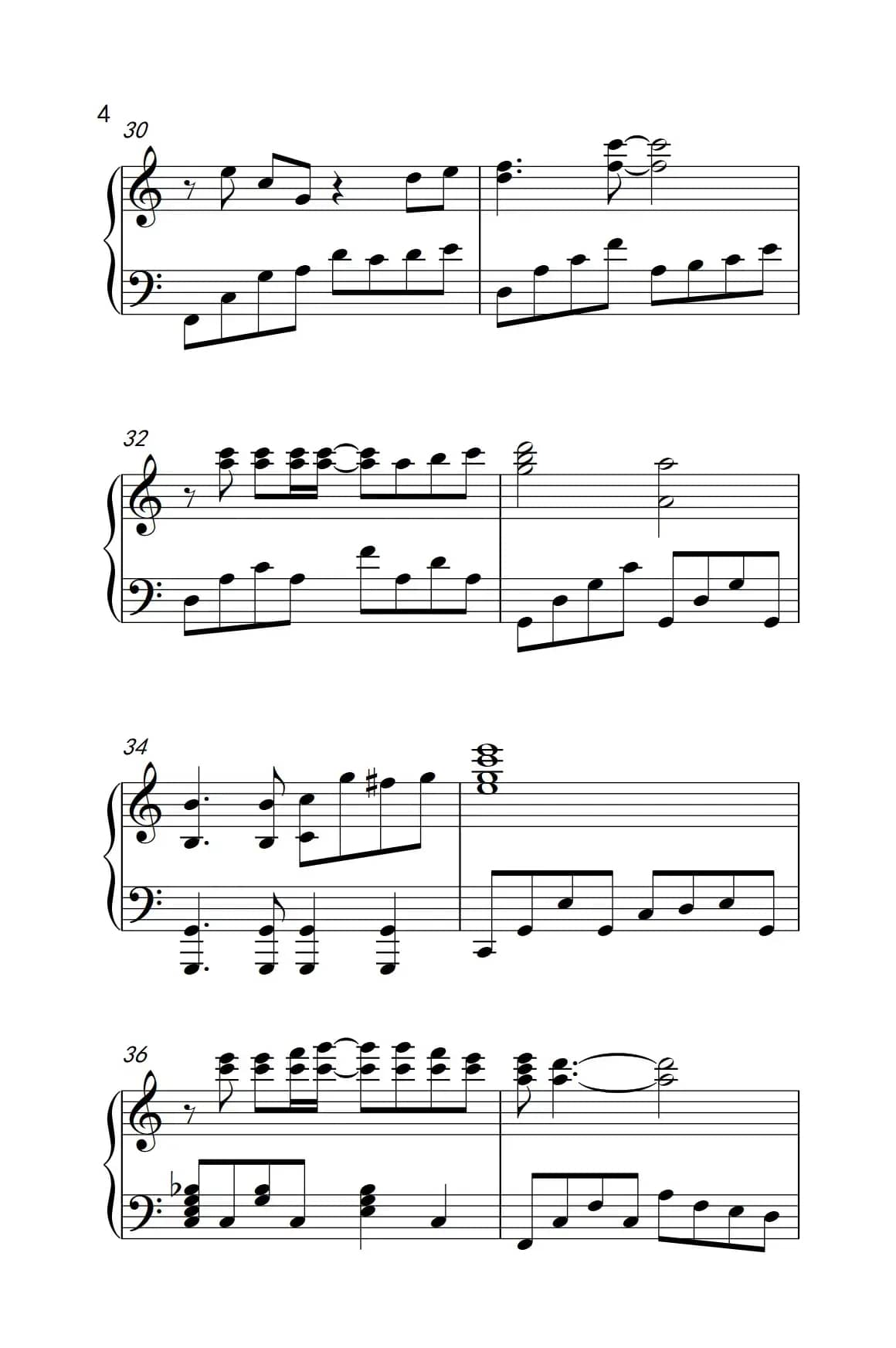 我（《弹吧音教》制谱版）