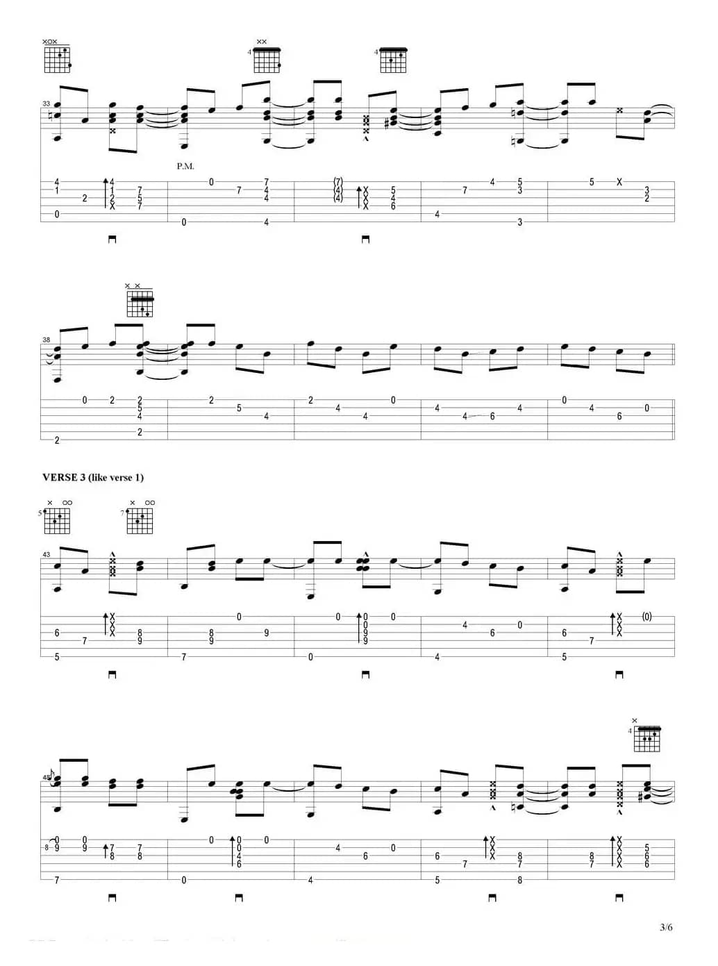 tommy emmanuel：papa george（指弹吉他）