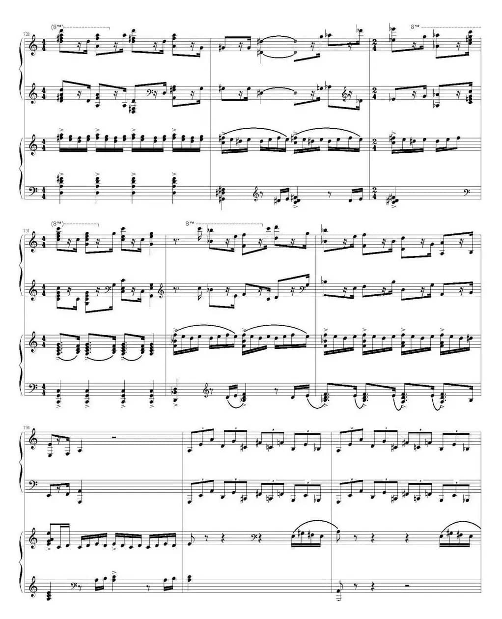 帕格尼尼主题狂想曲（Rhapsody on the theme by pagenini）