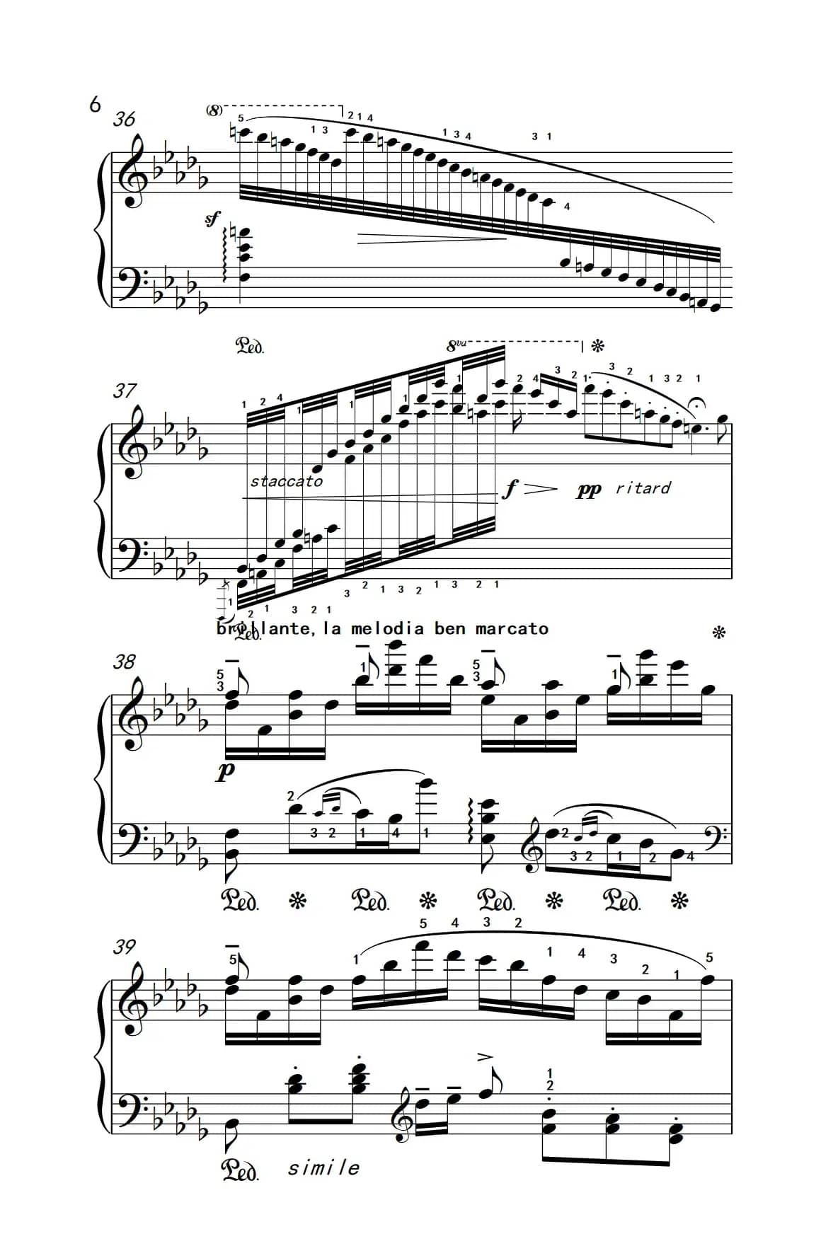 第九级2.云雀（中央音乐学院 钢琴（业余）考级教程 7-9级）