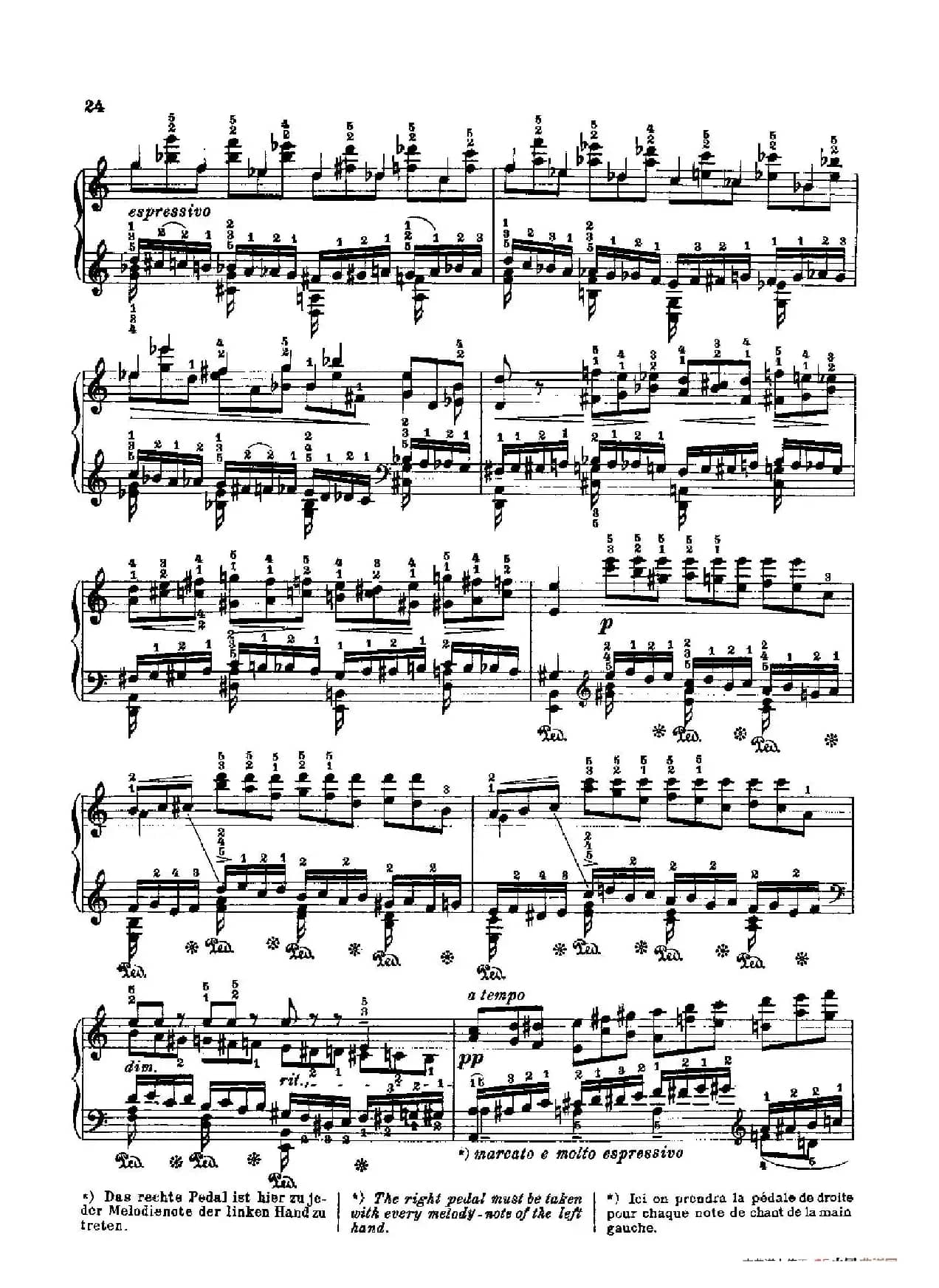 53首以肖邦练习曲为素材而作的练习曲（No.4）