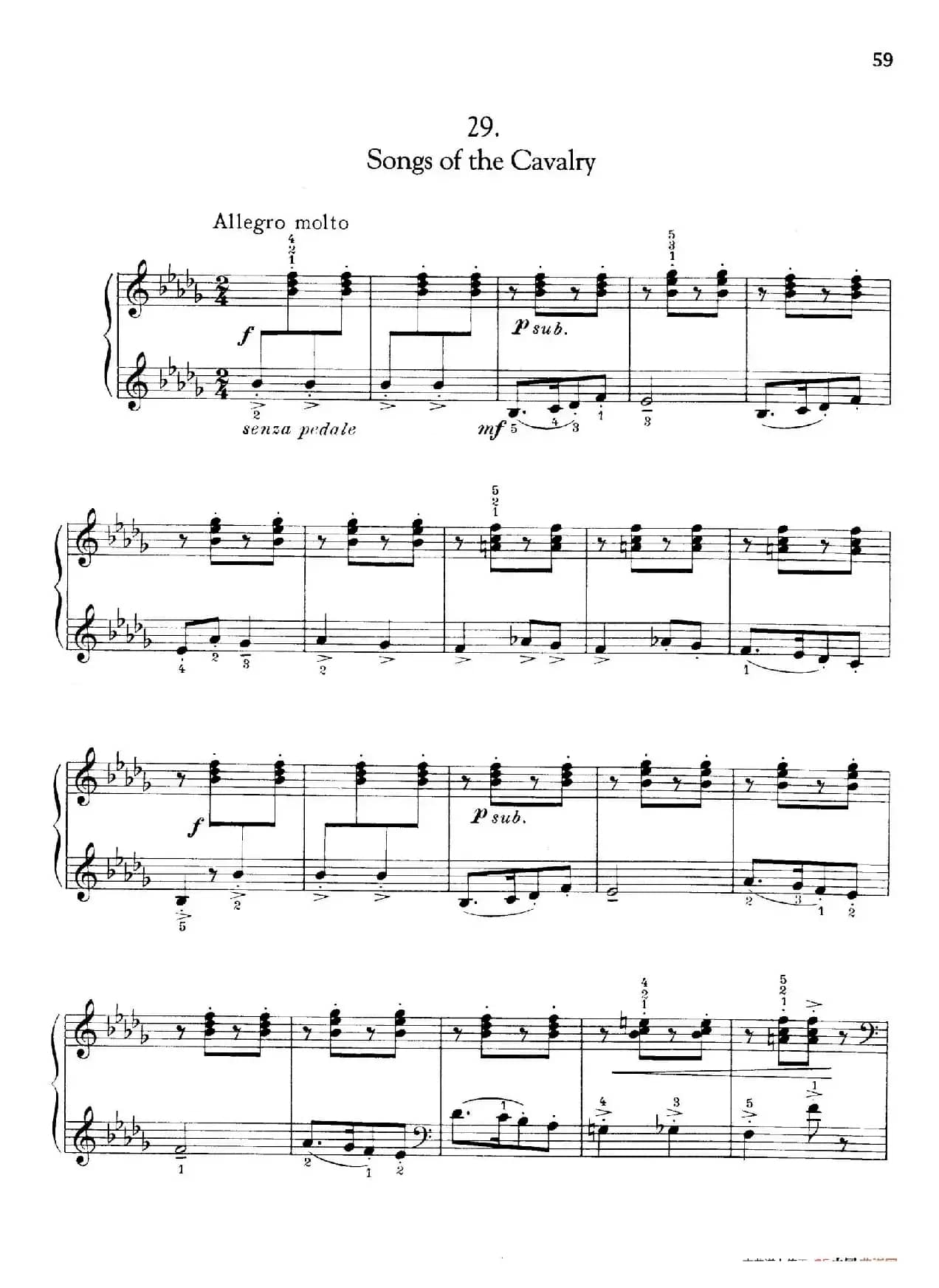 Thirty Pieces For Children Op.27（30首儿童钢琴曲 26—30）