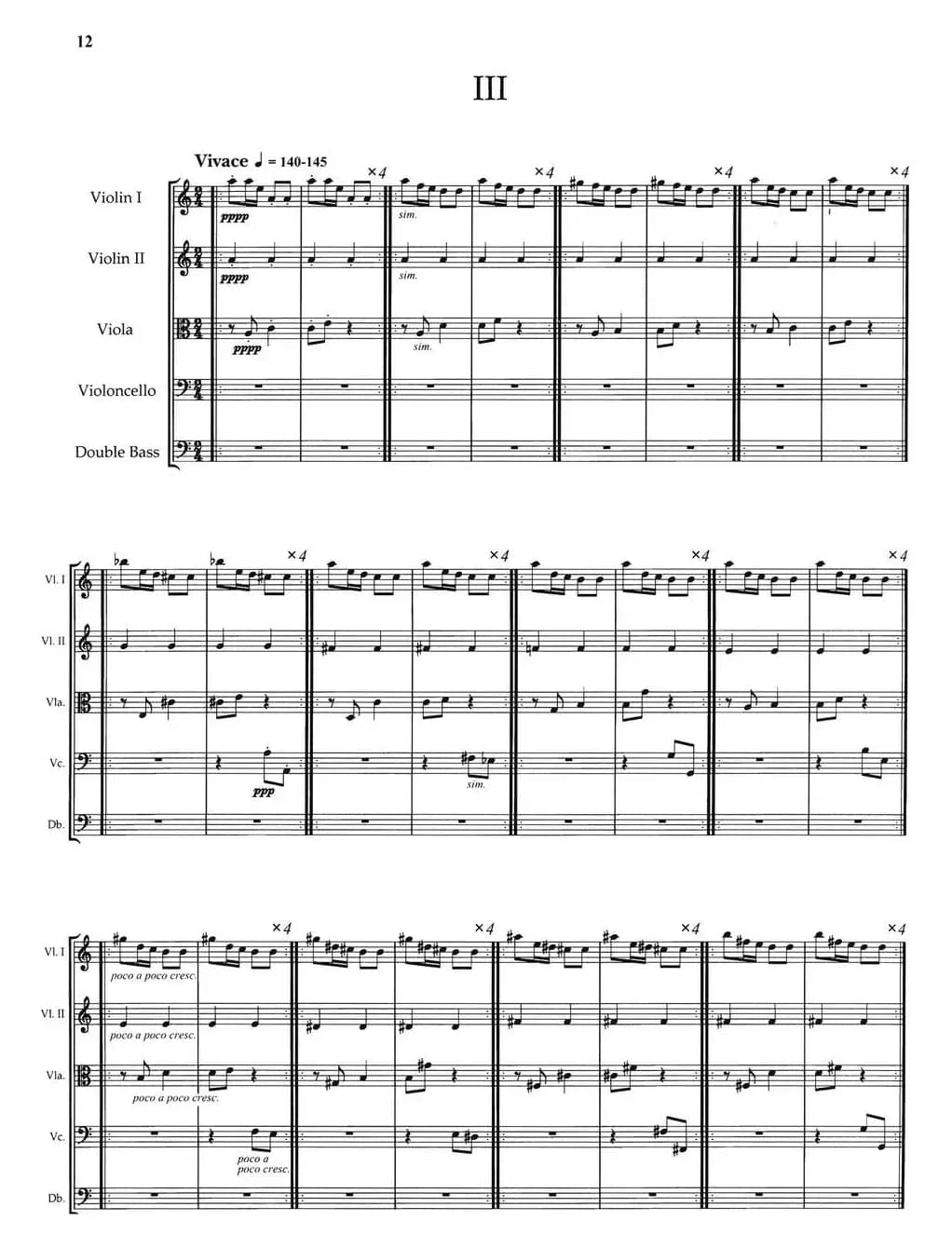 PALLADIO（弦乐四重奏）