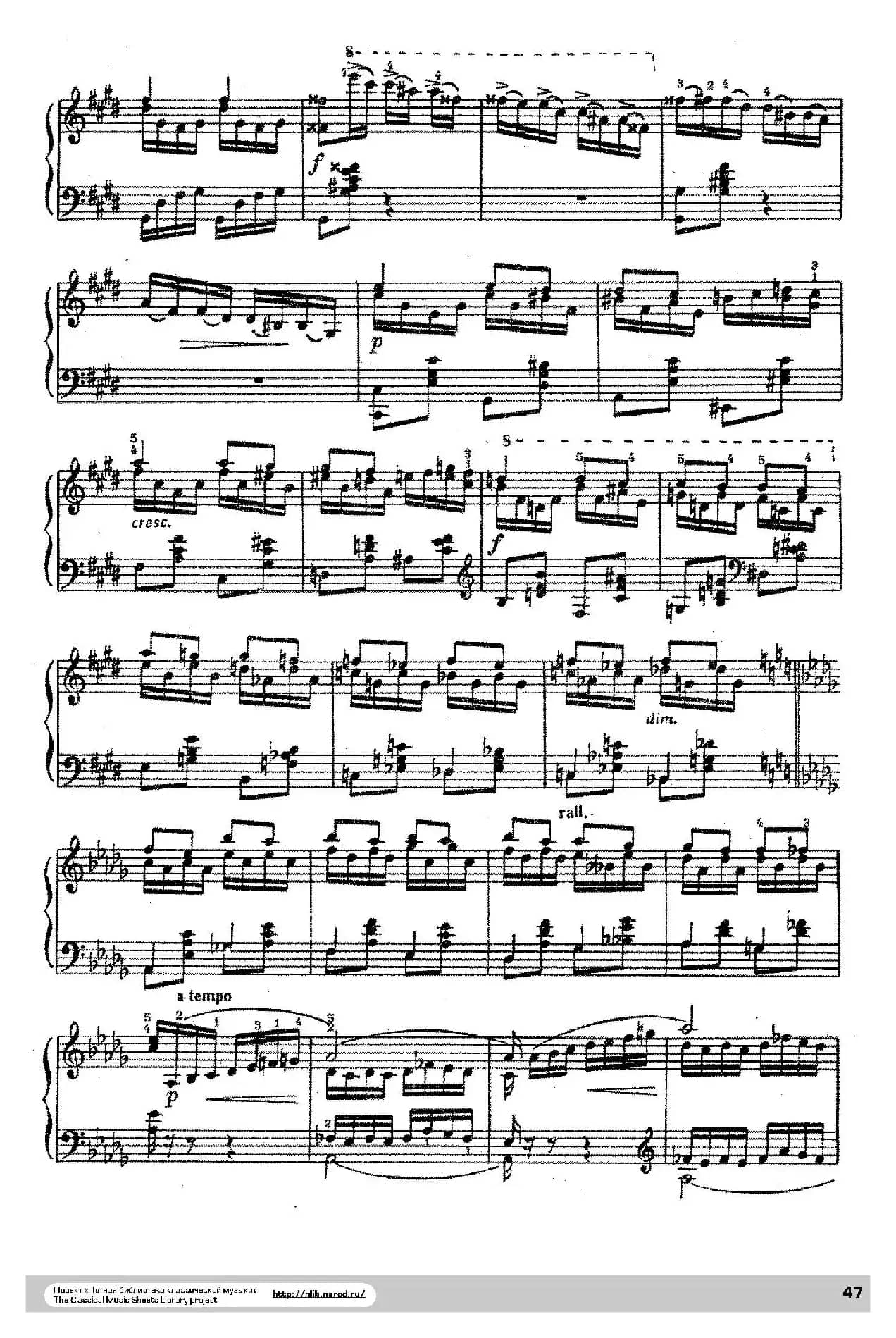 12首钢琴练习曲 12 Etudes S.136（Ⅱ）