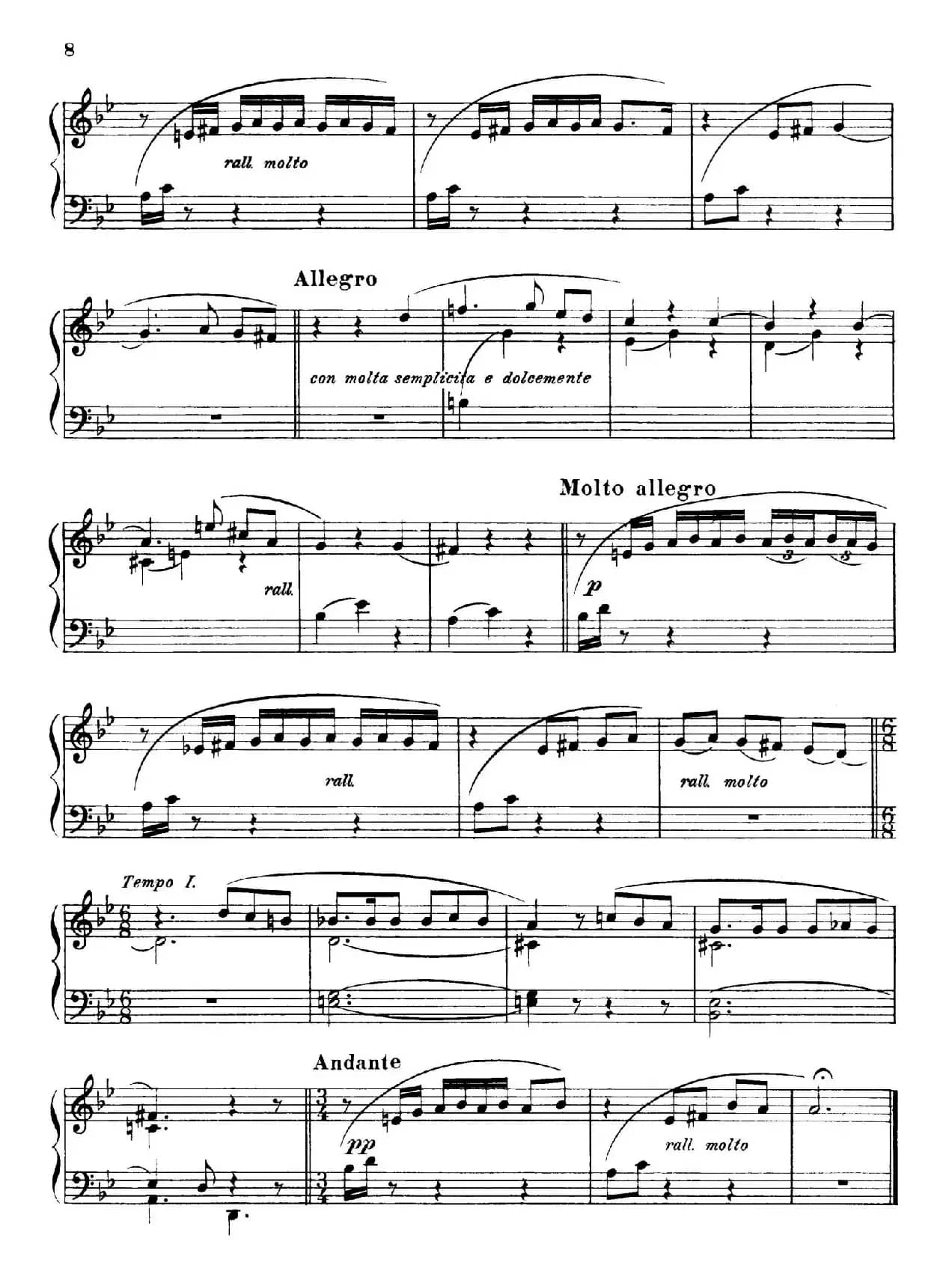 Escenas Poeticas（Segunda Serie  Ⅲ）