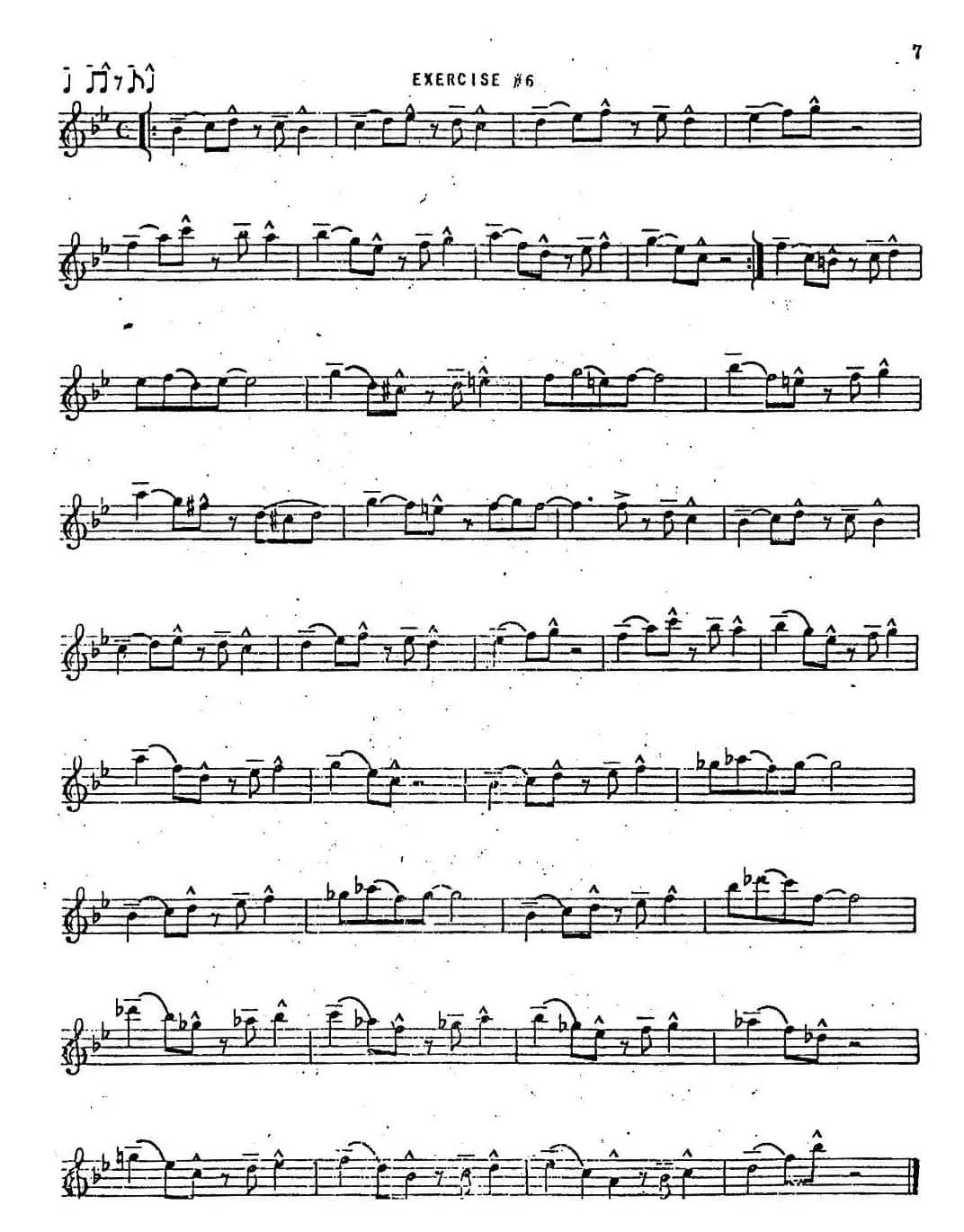 Intermediate Jazz Conception by Lennie Niehaus（20 Jazz Exercises）
