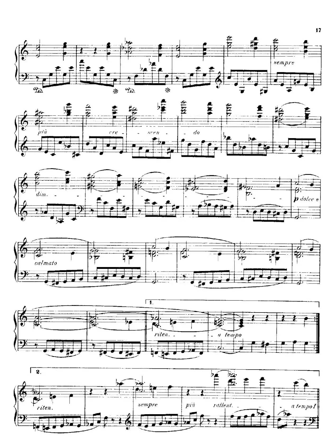 Petite Sonate Dans La Forme Classique Op.9（古典小奏鸣曲）