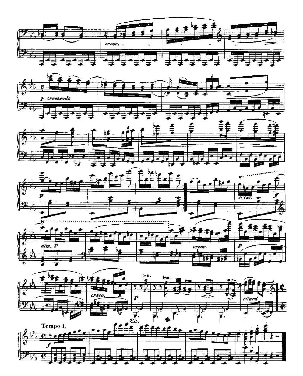 贝多芬钢琴小品Op.126 之六