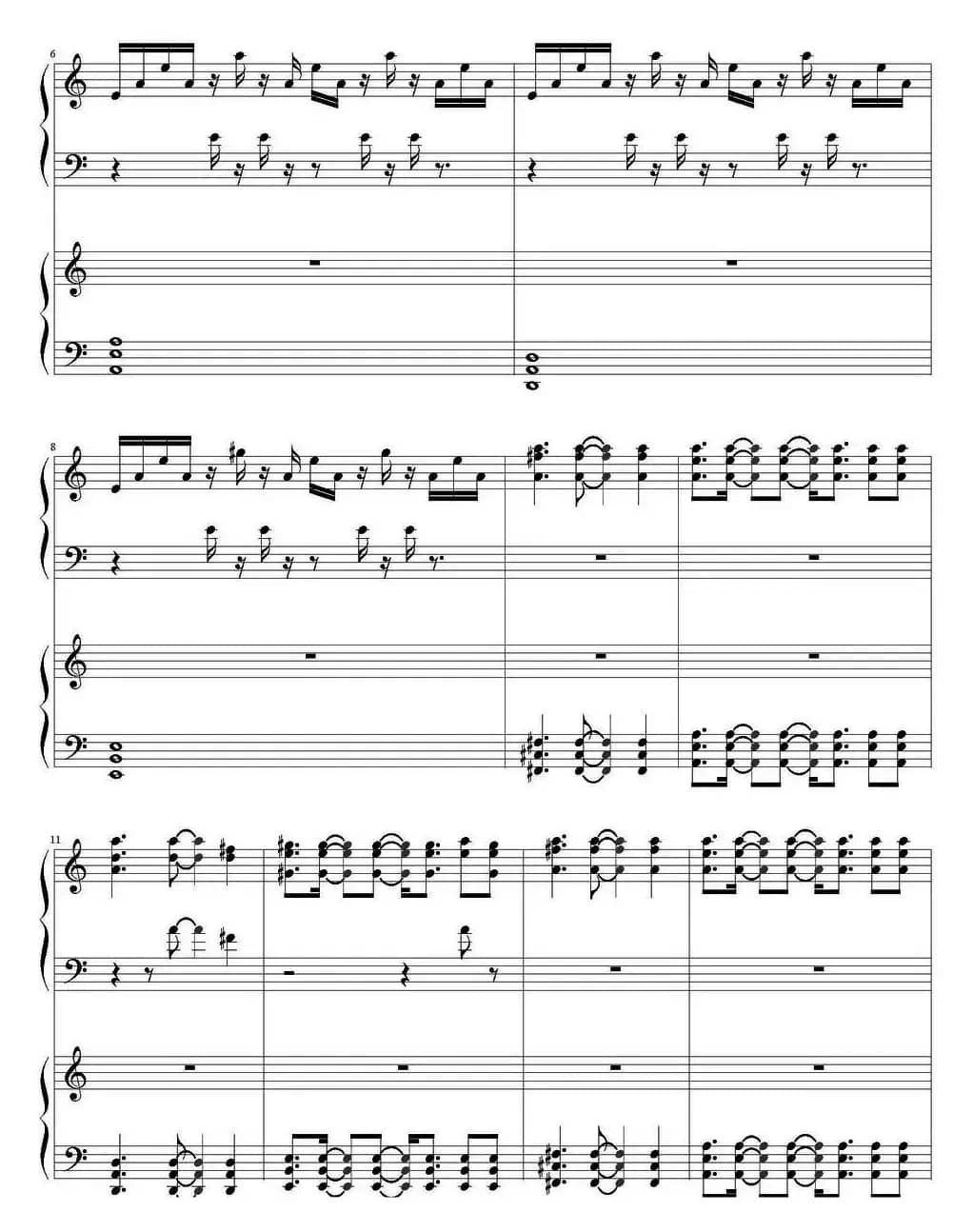 Colors （四手联弹）