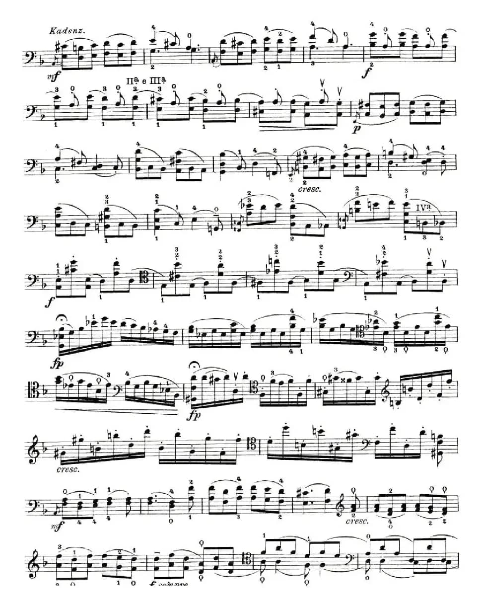 J. Haydn Concerto in D Major（海顿D大调大提琴协奏曲 [大提琴谱]）