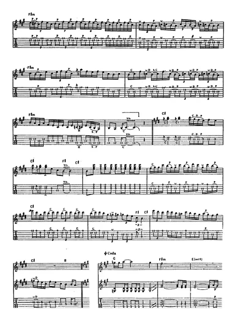 太阳出来了（电吉他）